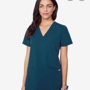 Figs Carribean Scrubs- size Sm top / M Tall Jogger